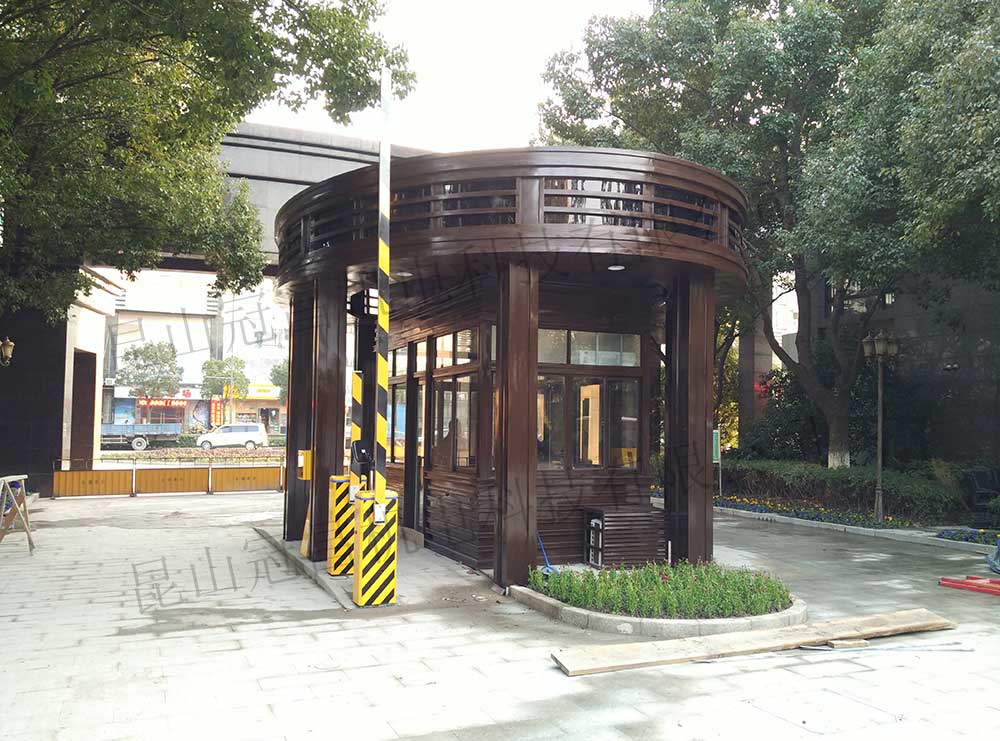 上海钢结构小区大门